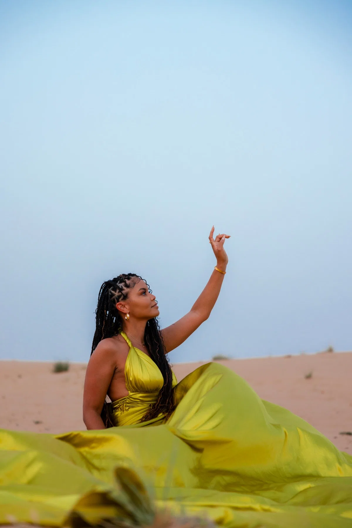 Single Flying Dress photography